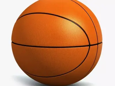 Basketball ball 3D model 19