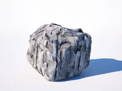 Rocks pack Free low-poly 3D model