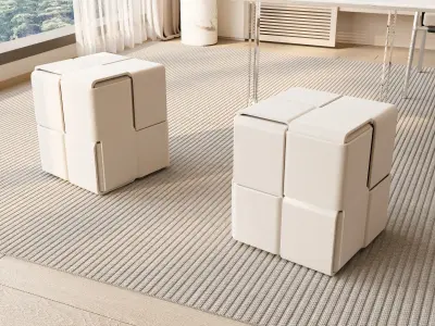 3D model of interior study 3D model