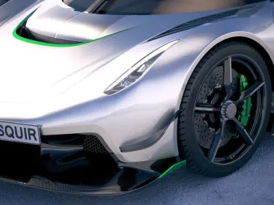 Koenigsegg Jesko 2020 3D model