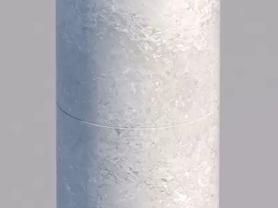 Corinthian column 2 Low-poly 3D model