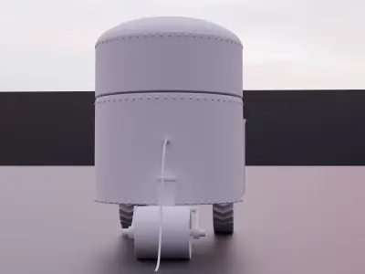 Aubriot Gabet WW1 Tank 3D print model