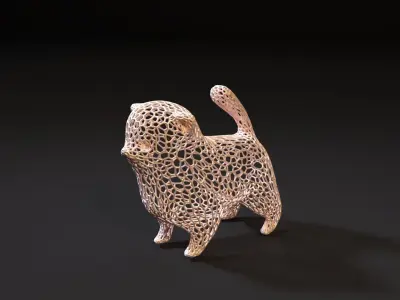 Cute doggie 3D print model
