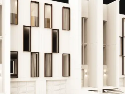 Town house 1 3D model