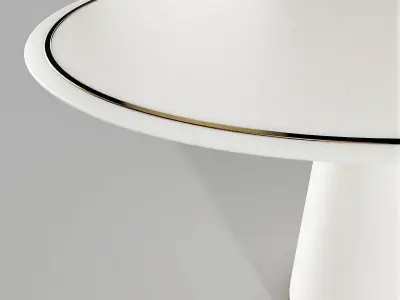Oval Dining Table 3D model