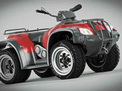 ATV Bike 3D model