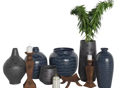 Decorative set 13 3D model order