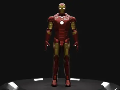 Iron Man Free 3D model