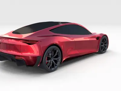Tesla Roadster 2020 3D model
