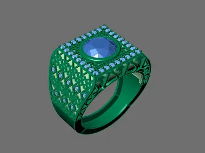 STL 3DM Gents Rings Ready Models Mens Rings 3D print model 3D print model