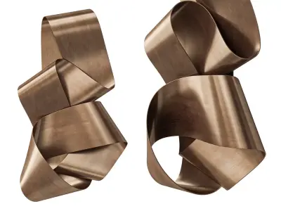 Abstract sculpture by Martha Sturdy 03 3D model