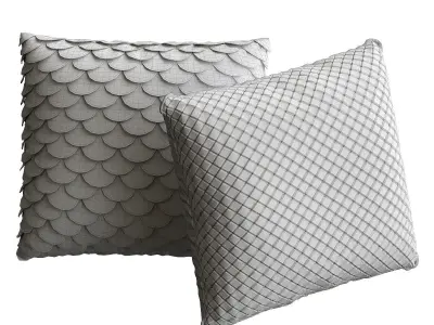 pillows collection 3d models Low-poly 3D model