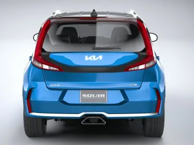 Kia Soul GT-Line 2023 3D model