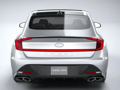 Hyundai Sonata US N-Line 2020 3D model