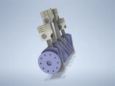 crankshaft 3D model