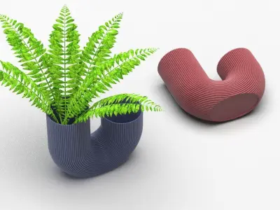 TUBE VASE 3D model