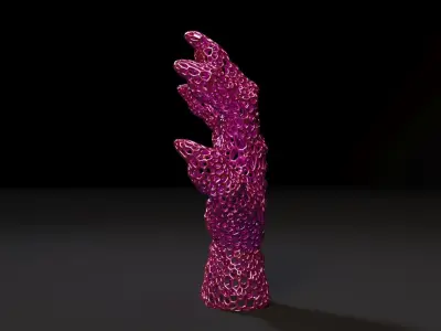 Sinister hand 3D print model