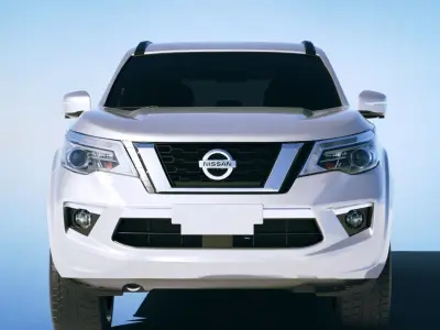 Nissan Terra 2020 Low-poly 3D model