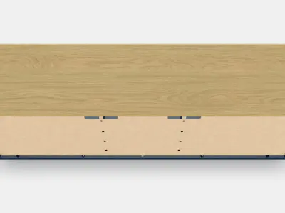 SKRUVBY TV bench 3D model