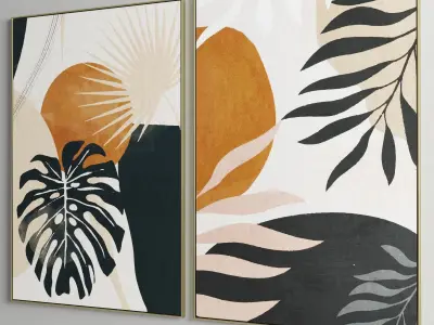 Photo Frame 57 Low-poly 3D model