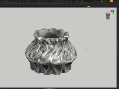 vase 3d print 305 3D print model