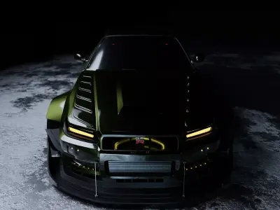 Nissan R34 GTR Tuned 3D model