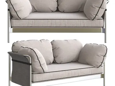 HAY Can  Fauteuil 3d model Low-poly 3D model