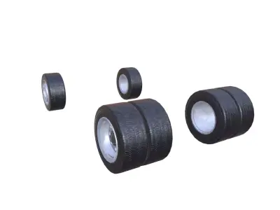 Truck Tyre Tire 1 3D model