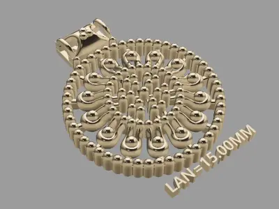 FASION PENDANT 3D model