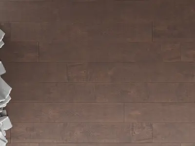 Wood Floor Oak Seal Brown Firestop 3D model