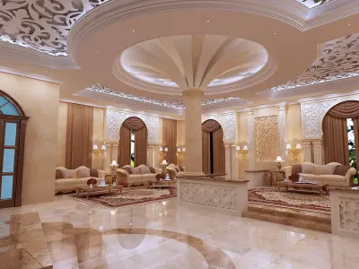 Sitting Hall 3D model