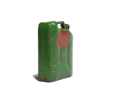 Canister gas can 3D model