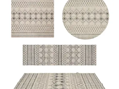 Rugs No 399 Low-poly 3D model
