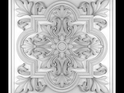  Decorative Wall Panel 05 3D model