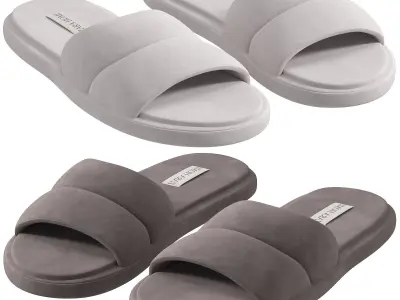 TERRY SLIPPER SLIPPERS 3D model