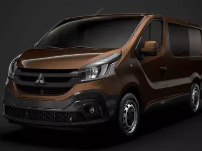 Mitsubishi Express Combi 2020 3D model