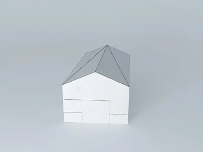 Gym box Free 3D model