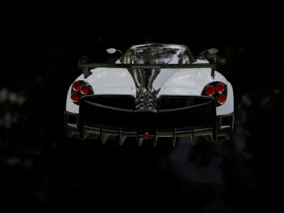 Pagani Huraya BC 3D Model 3D model