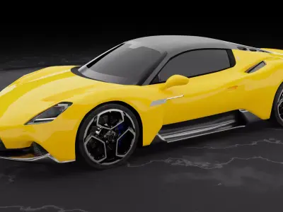 Maserati MC20 3D model 3D model