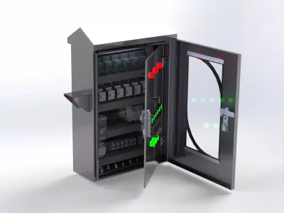 Electrical Panel 3D model