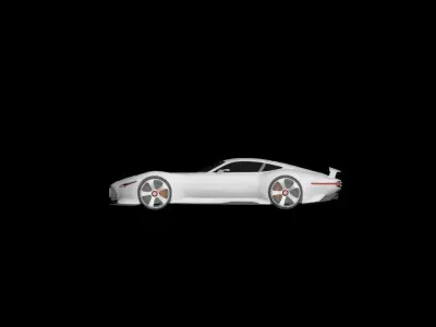 Mercedes Benz concept car 3D model 3D model