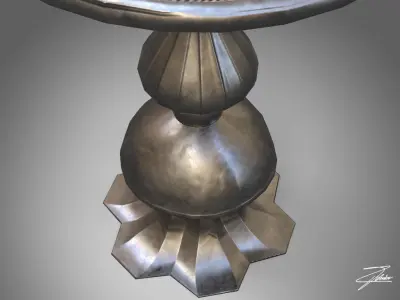 Table 14 VR ready Low-poly 3D model