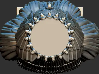  Egyptian pharaoh bust statue decoration 3d model 3D print model