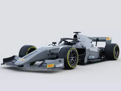 Dallara F2 2022 3D model