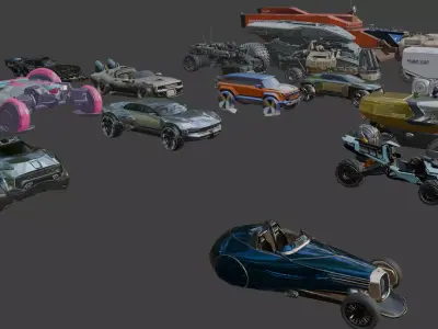 GV set 2 - 20 items 3D model