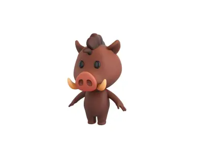 Character190 Boar 3D model