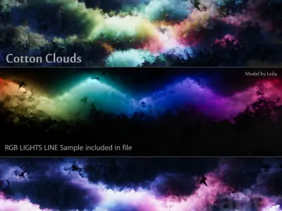 Cotton Clouds Ceiling   3D model