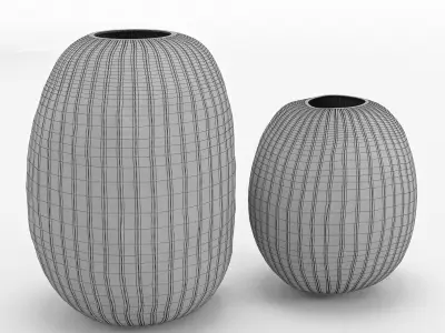 Guaxs Patara Vase Ocean Blue 3D model