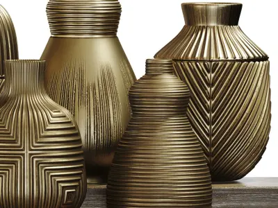decorative vase  3D model purchase
