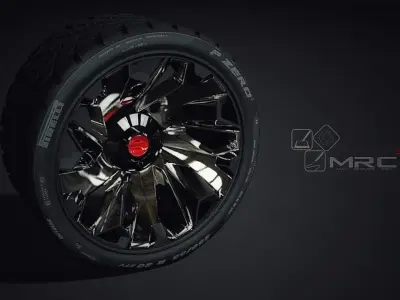 THE CORE RIM  Low-poly 3D model